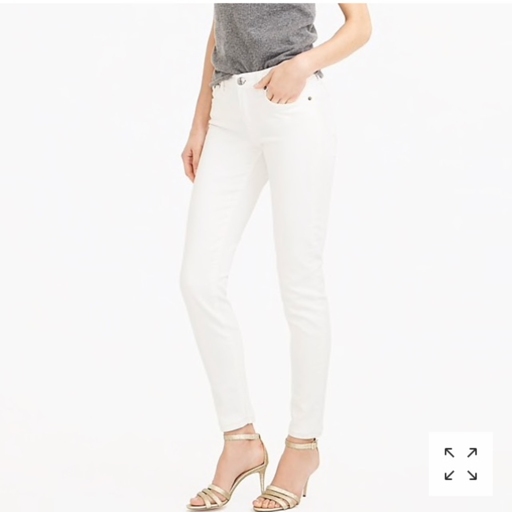 J Crew White Jeans